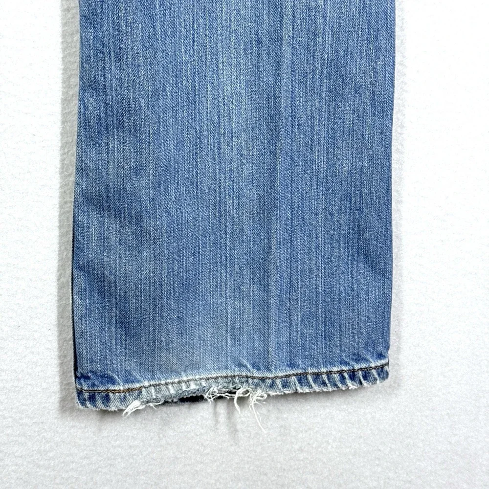 Levis 527 Jeans Mens 29x32 Boot Cut Western Denim Bootcut Y2K Medium Wash Blue